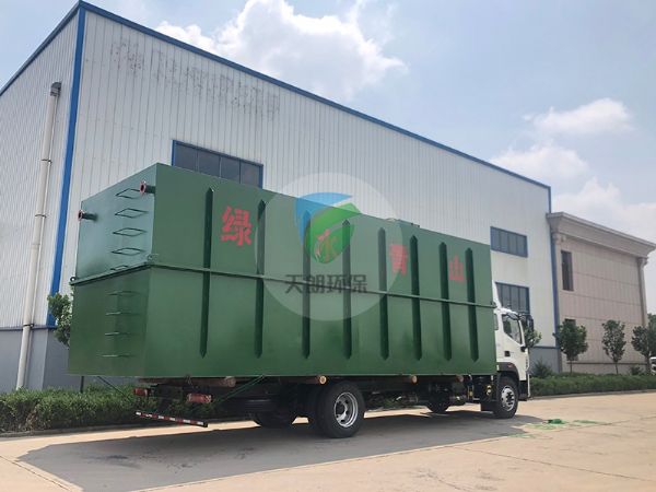 美麗鄉(xiāng)村，綠水青山，發(fā)往重慶污水處理設(shè)備。